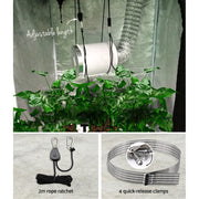 Green Fingers 6"Ventilation Kit Fan Hydroponics Grow Tent Kit Carbon Filter Duct,Green Fingers 6"Ventilation GT-KIT-VENT-6IN