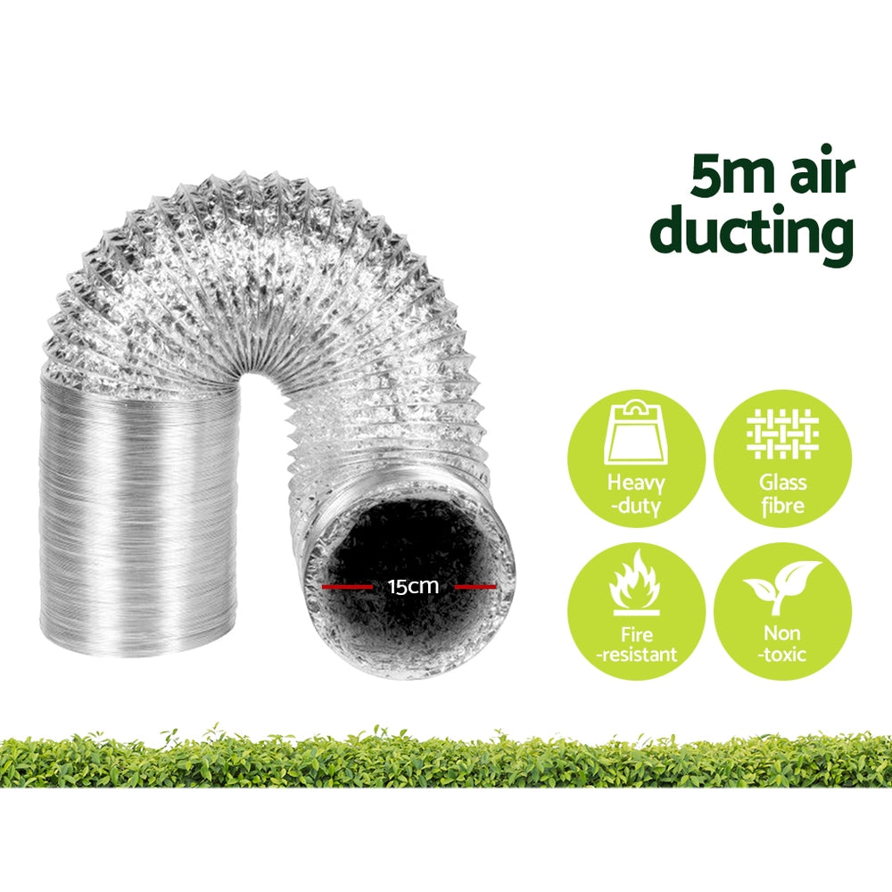 Green Fingers Grow Tent Light Kit 120x120x200CM 2000W LED 6" Vent Fan,Green Fingers Grow Tent Light Kit LED GT-TLK-120X120X200-2000-6IN