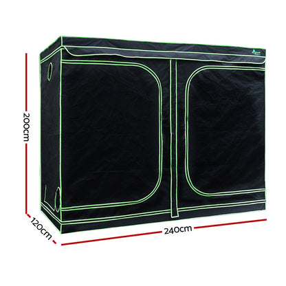 Green Fingers Grow Tent Light Kit 240x120x200CM 2000W LED 6" Vent Fan,Green Fingers Grow Tent Light Kit LED GT-TLK-240X120X200-2000-6IN