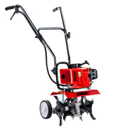 Giantz 65CC Tiller Garden Cultivator Rototiller 4 Blades Soil Plower Mini Rotary Hoe GTC-SIF-4B-OG