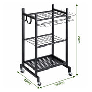 Gardeon Garden Tool Organizer with Wheels Heavy Duty Garage Yard Storage Cart
