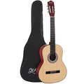 Alpha 39 Inch Classical Guitar Wooden Body Nylon String Beginner Gift Natural GUITAR-D-39-NAT