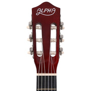 Alpha 39 Inch Classical Guitar Wooden Body Nylon String Beginner Gift Natural GUITAR-D-39-NAT