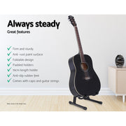 Alpha Guitar Stand Folding Portable Floor Rack Holder GUITAR-D-ACC-DX-W