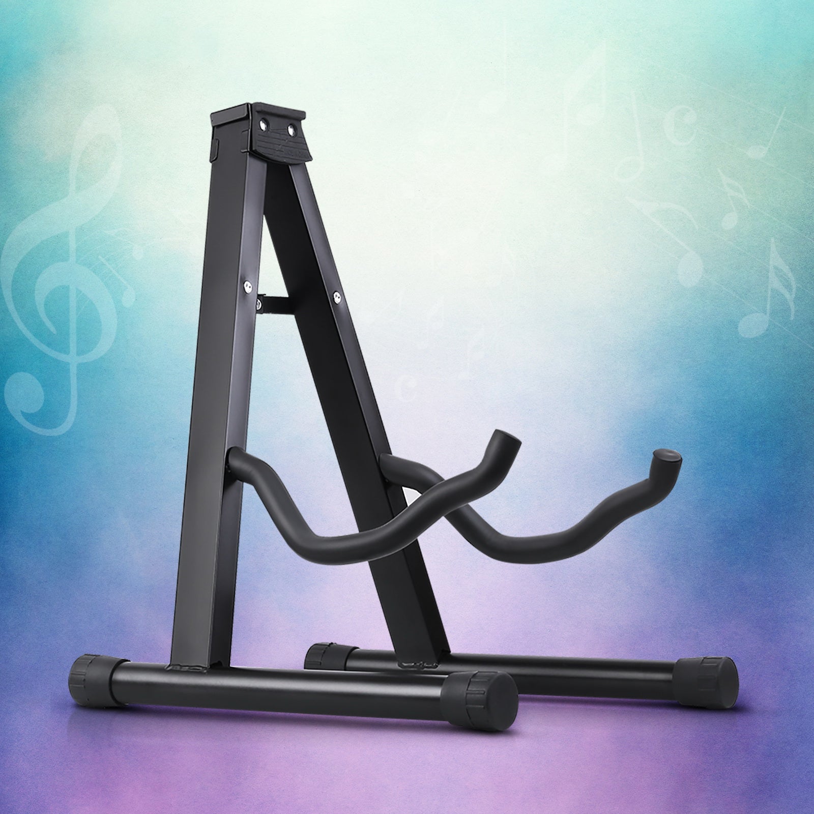 Alpha Guitar Stand Folding Portable Floor Rack Holder GUITAR-D-ACC-DX-W