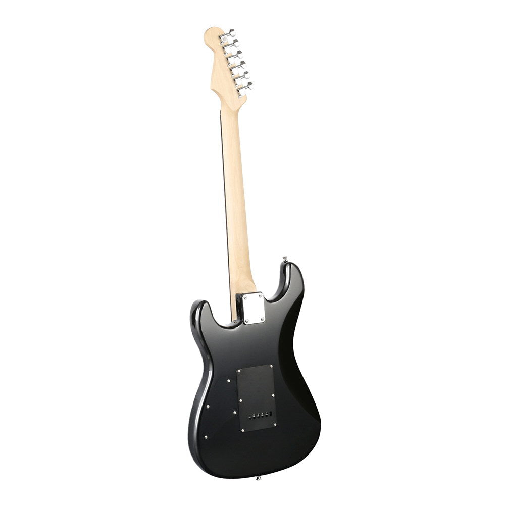 Alpha Electric Guitar Music String Instrument 20W Amplifier Black GUITAR-E-41-ELEC-BK-ACC