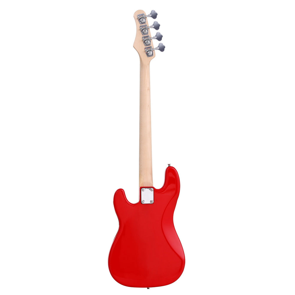 Alpha Electric Guitar Bass 47 Inch Red GUITAR-E-47-BASS-RED