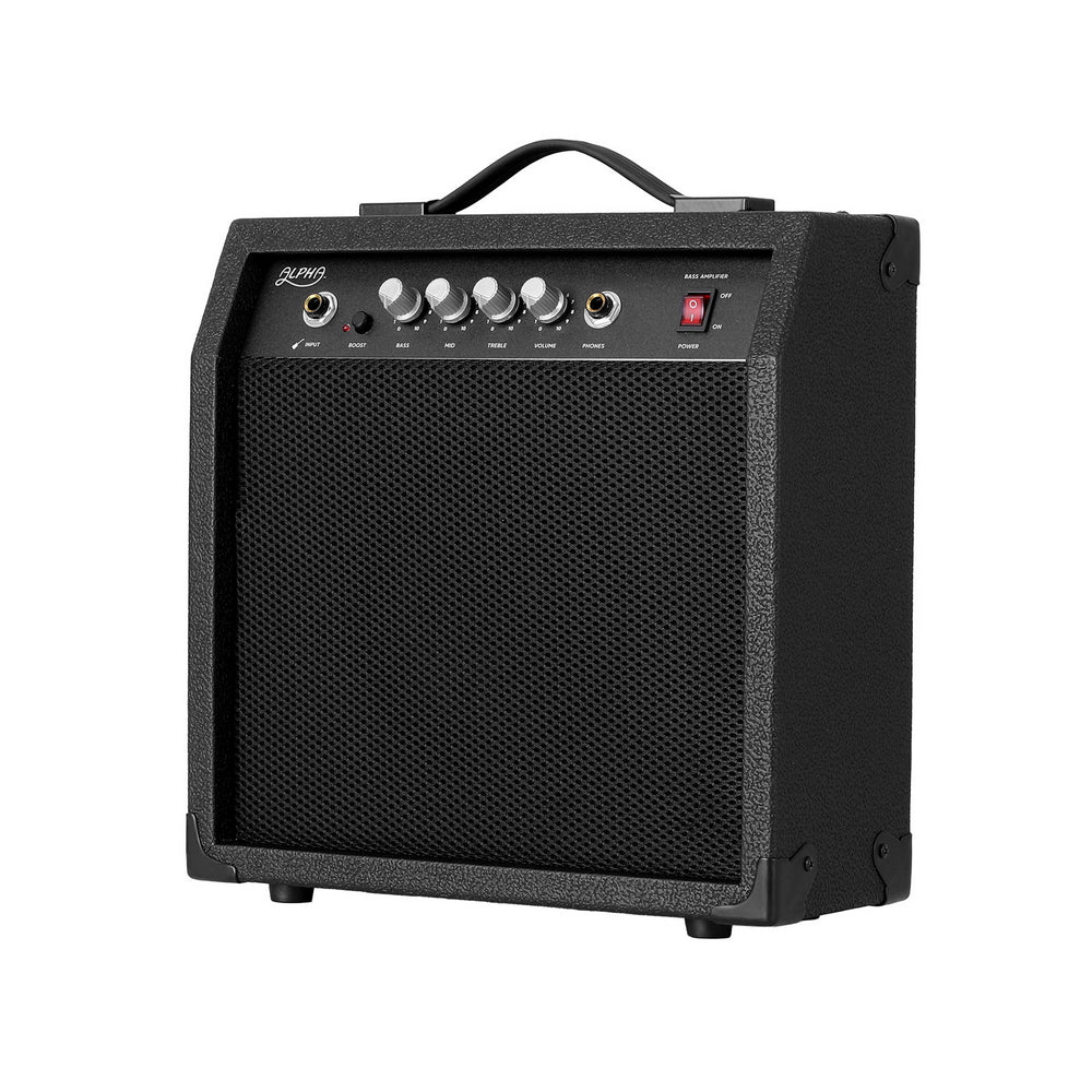 Alpha 40W Bass Guitar Amplifier Portable GUITAR-E-BASS-ACC