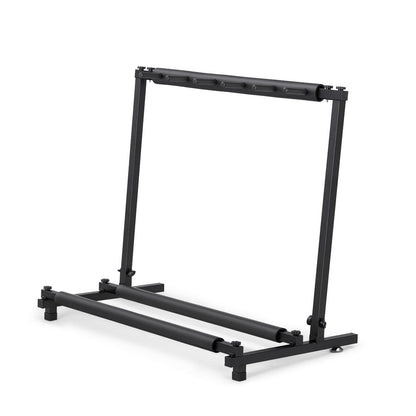 Alpha 5 Space Folding Guitar Stand Rack Holder Display GUITAR-J-5RACK-BK