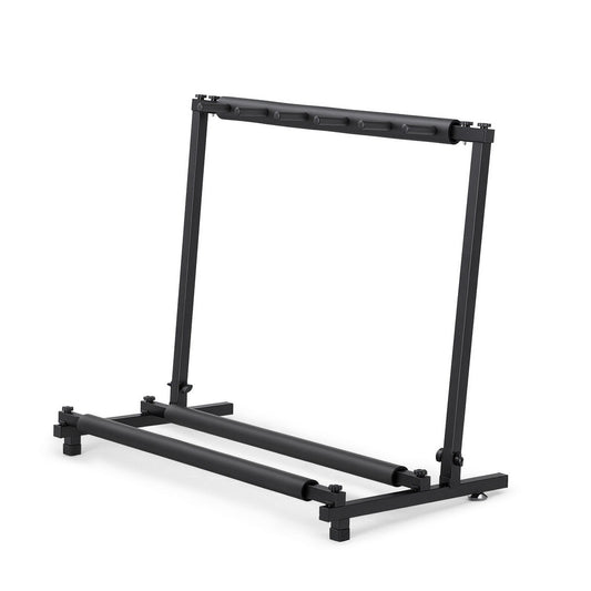 Alpha 5 Space Folding Guitar Stand Rack Holder Display GUITAR-J-5RACK-BK