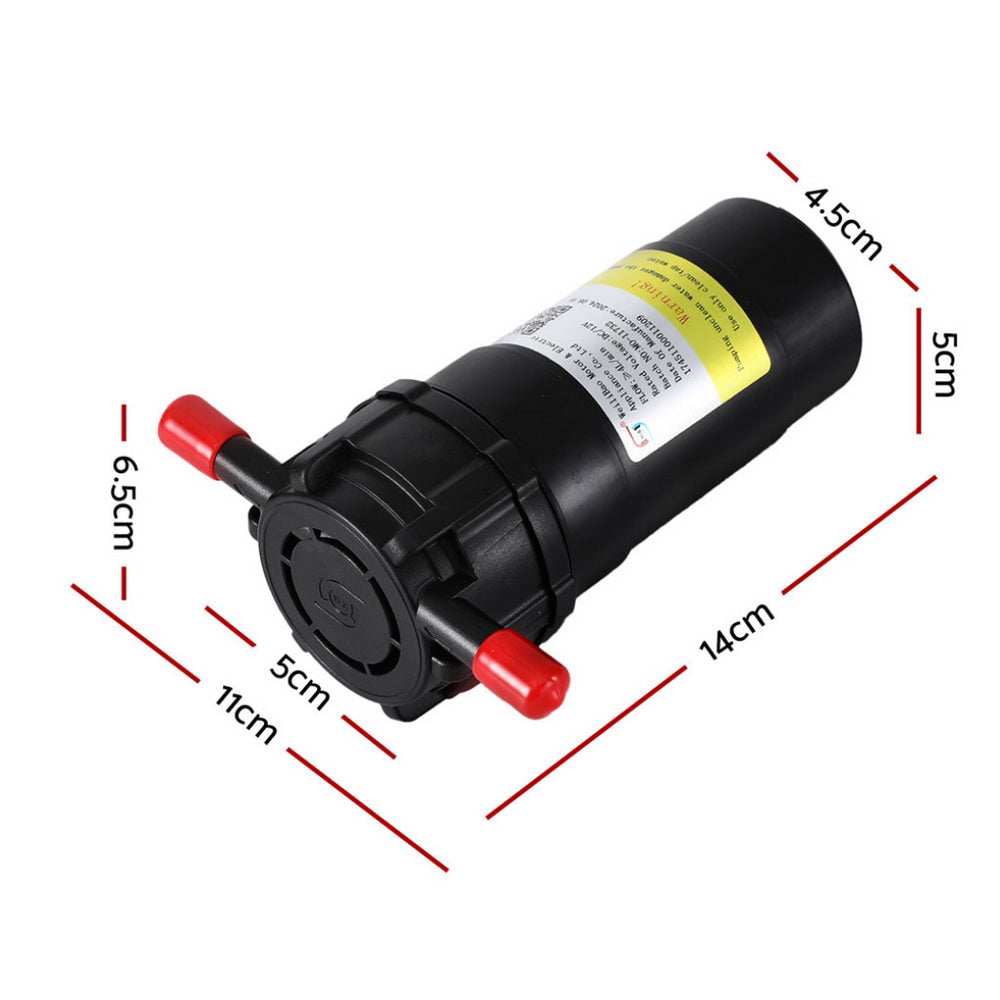 Water Pump 12V Pressure Shower 4L/Min GWH-A-PUMP-BK