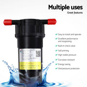 Water Pump 12V Pressure Shower 4L/Min GWH-A-PUMP-BK