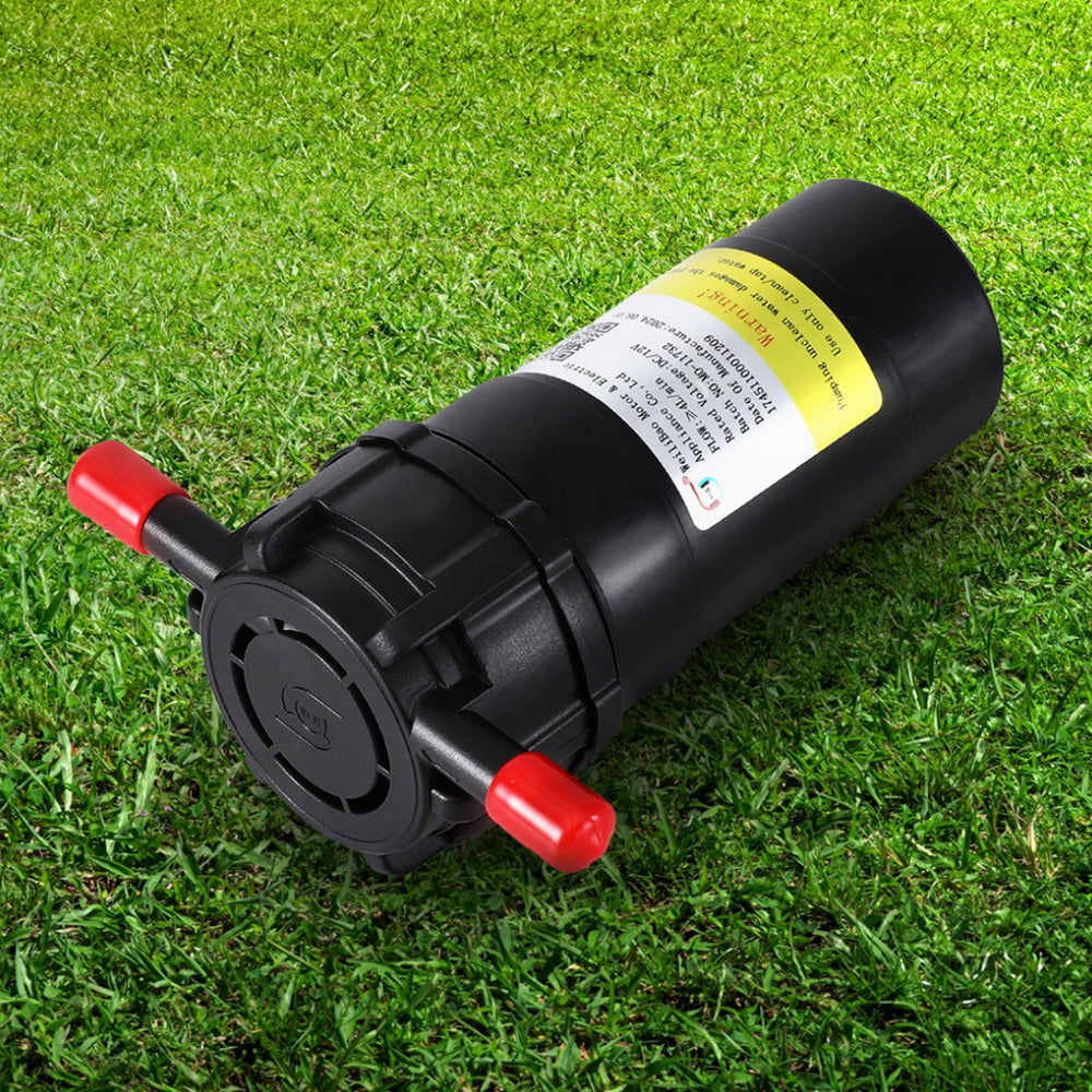 Water Pump 12V Pressure Shower 4L/Min GWH-A-PUMP-BK