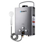 Devanti Portable Gas Water Heater LPG System Grey GWH-LPG-8L-SW-BG-DI