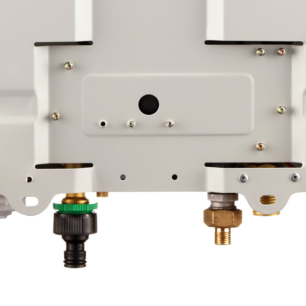 Devanti Portable Gas Water Heater LPG System Grey GWH-LPG-8L-SW-BG-DI