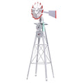 Garden Windmill 4FT 146cm Metal Ornaments Outdoor Decor Ornamental Wind Will GWM-4FT-GR