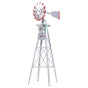 Garden Windmill 4FT 146cm Metal Ornaments Outdoor Decor Ornamental Wind Will GWM-4FT-GR