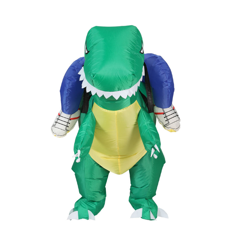Inflatable Dinosaur Costume Adult Suit Blow Up Party Fancy Dress Halloween Cosplay HALO-INF-DNS-7FT