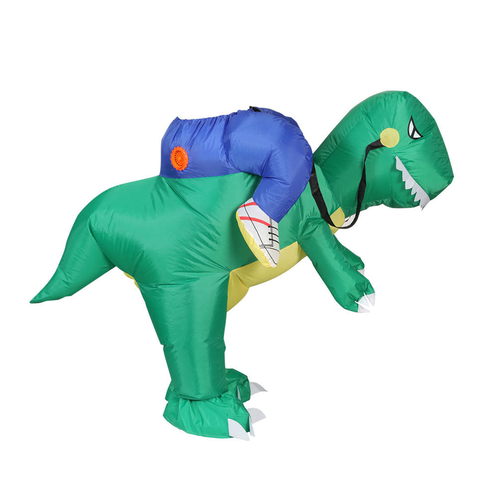 Inflatable Dinosaur Costume Adult Suit Blow Up Party Fancy Dress Halloween Cosplay HALO-INF-DNS-7FT