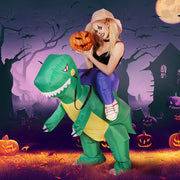 Inflatable Dinosaur Costume Adult Suit Blow Up Party Fancy Dress Halloween Cosplay HALO-INF-DNS-7FT