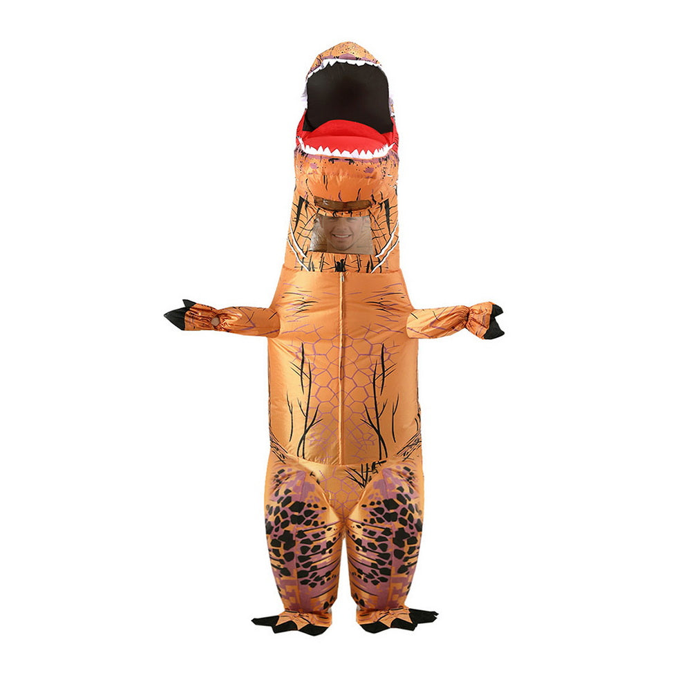 Inflatable Dinosaur Costume T-Rex Adult Suit Blow Up Party Fancy Dress Halloween Xmas Cosplay HALO-INF-DNSBR