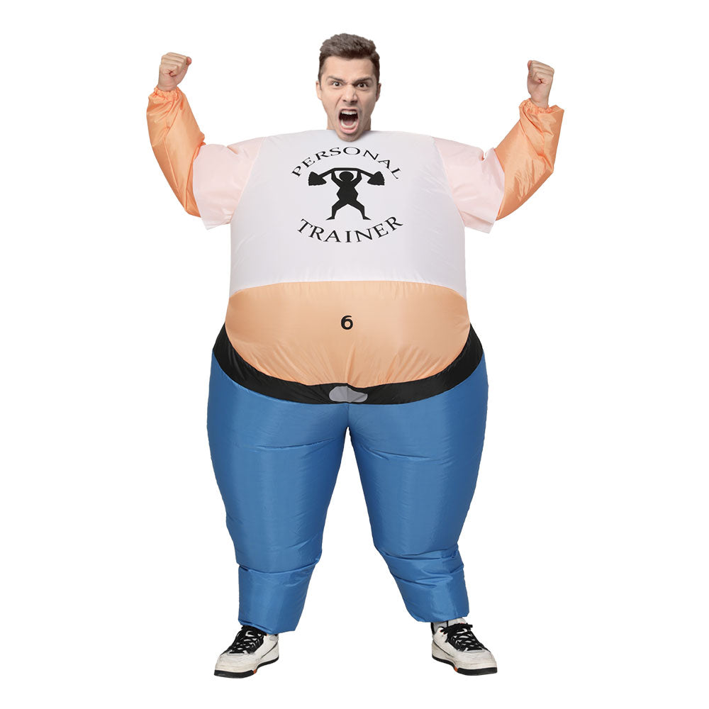 Inflatable Samson Costume Adult Suit Blow Up Party Fancy Dress Halloween Cosplay HALO-INF-FAT-8FT