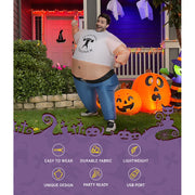 Inflatable Samson Costume Adult Suit Blow Up Party Fancy Dress Halloween Cosplay HALO-INF-FAT-8FT