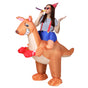 Inflatable Kangaroo Costume Adult Suit Blow Up Party Fancy Dress Halloween Cosplay HALO-INF-KANGF