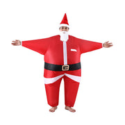 Inflatable Christmas Santa Claus Costume Adult Suit Blow Up Party Fancy Dress Xmas Cosplay HALO-INF-SANTA