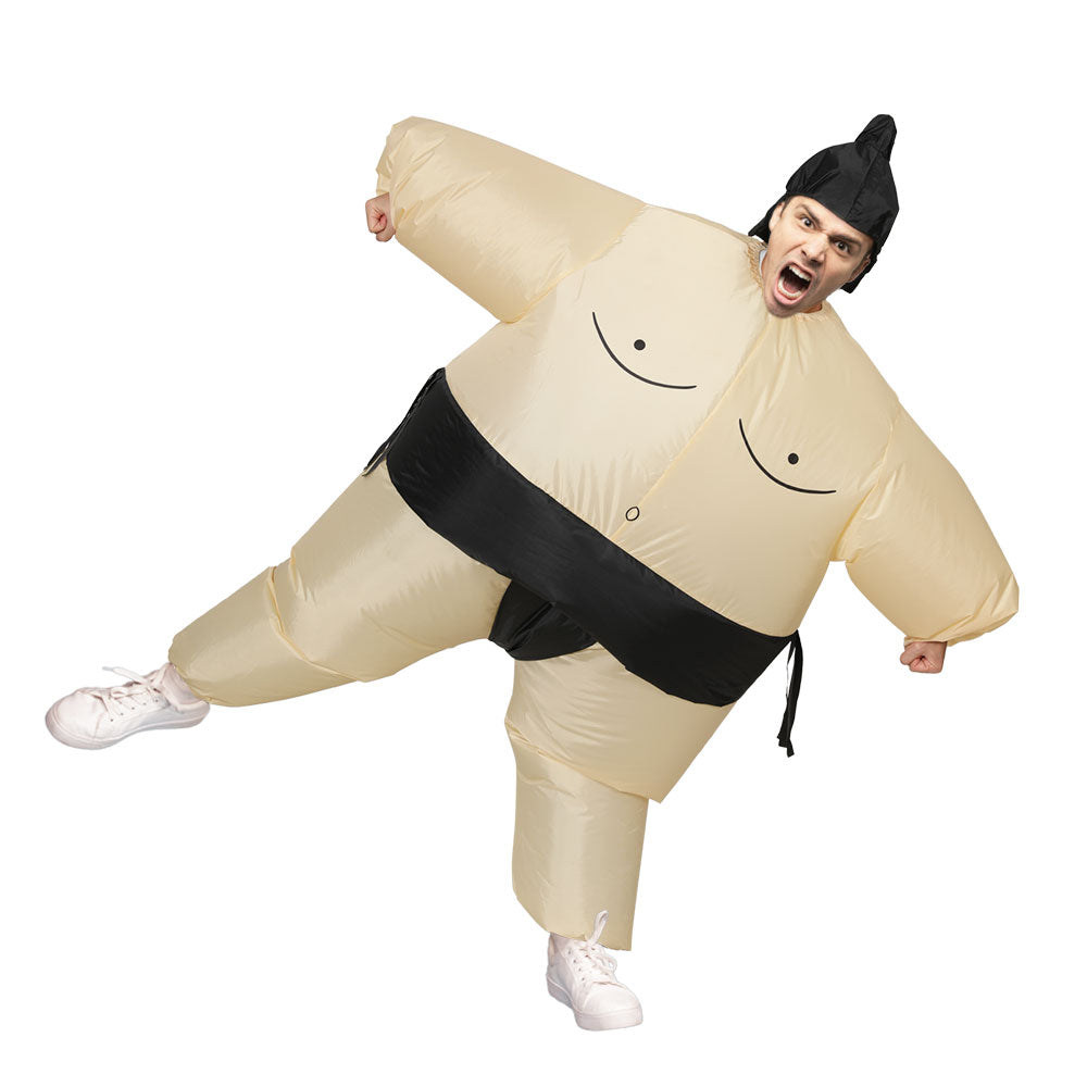 Inflatable Sumo Costume Adult Suit Blow Up Party Fancy Dress Halloween Cosplay HALO-INF-SUMO-6FT
