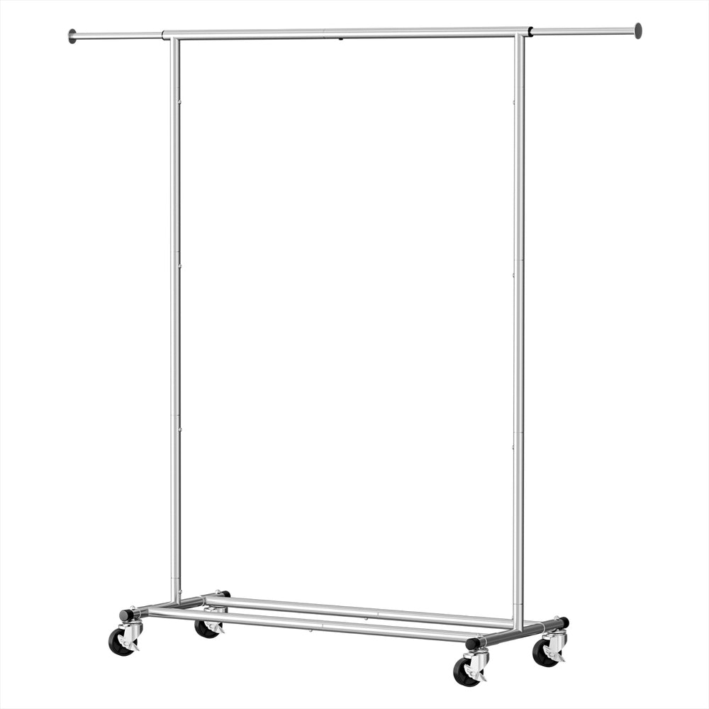 Artiss Clothes Rack Airer Rail Coat Stand Adjustable Hanger HANGER-157H-S-SI