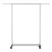 Artiss Clothes Rack Airer Rail Coat Stand Adjustable Hanger HANGER-157H-S-SI