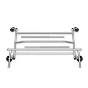 Artiss Clothes Rack Airer Rail Coat Stand Adjustable Hanger HANGER-1938A-S-SI