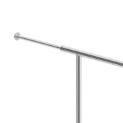 Artiss Clothes Rack Airer Double Rail Coat Stand Adjustable Hanger HANGER-1955A-D-SI