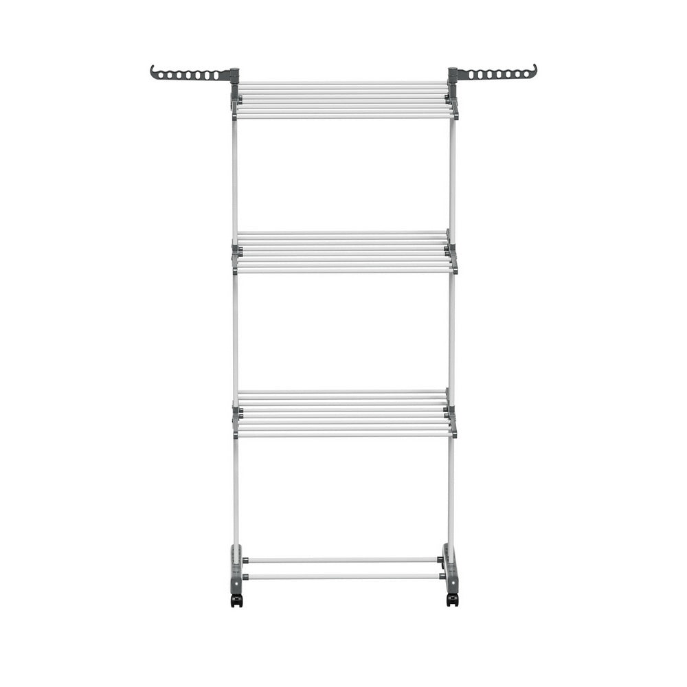 Artiss Clothes Airer Drying Rack 173cm Coat Hanger Foldable HANGER-B-01-FLD-GY
