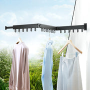 Artiss Clothes Rack Airer Drying Folding Hanger HANGER-B-03-RAIL-BK