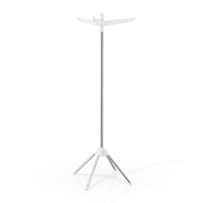 Artiss Clothes Rack Airer Rotatable Hanger Foldable 163cm HANGER-B-05-F1T-SIWH