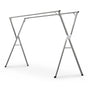 Artiss Clothes Rack Adjustable Foldable Steel HANGER-B-06-FLD-SI
