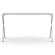 Artiss Clothes Rack Adjustable Foldable Steel HANGER-B-06-FLD-SI