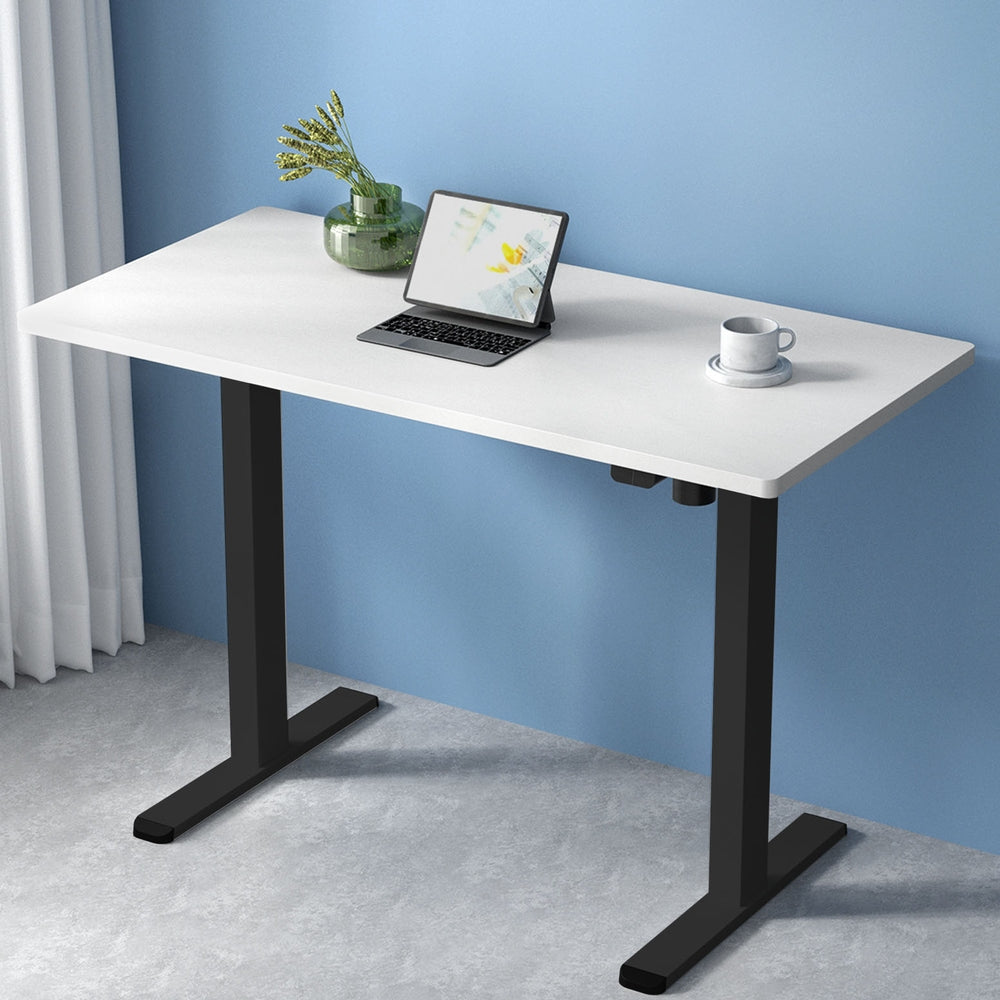 Artiss Standing Desk Motorised White 140CM HASD-114G-BKDF-WHDB-140