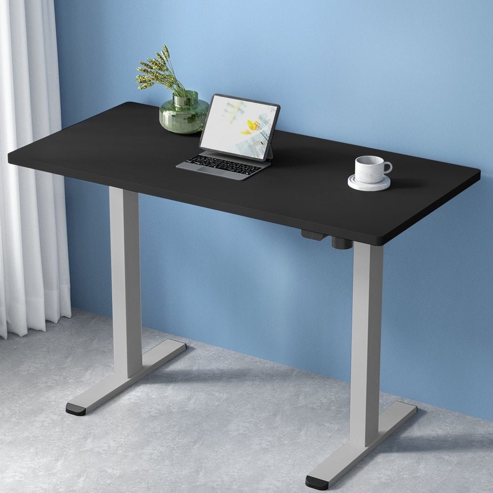 Artiss Standing Desk Motorised 140CM Black HASD-114G-GYDF-BKDB-140