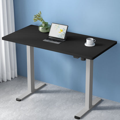 Artiss Standing Desk Motorised 140CM Black HASD-114G-GYDF-BKDB-140