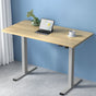Artiss Standing Desk Motorised 140CM White Oak HASD-114G-GYDF-NTDB-140