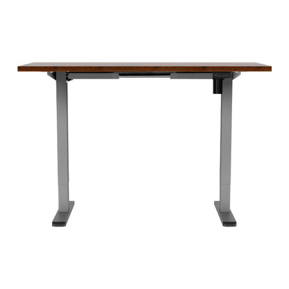 Artiss Standing Desk Motorised 120CM Rustic Brown HASD-114G-GYDF-RBDB-120