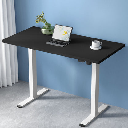 Artiss Standing Desk Motorised Sit Stand Desks Black 140CM HASD-114G-WHDF-BKDB-140