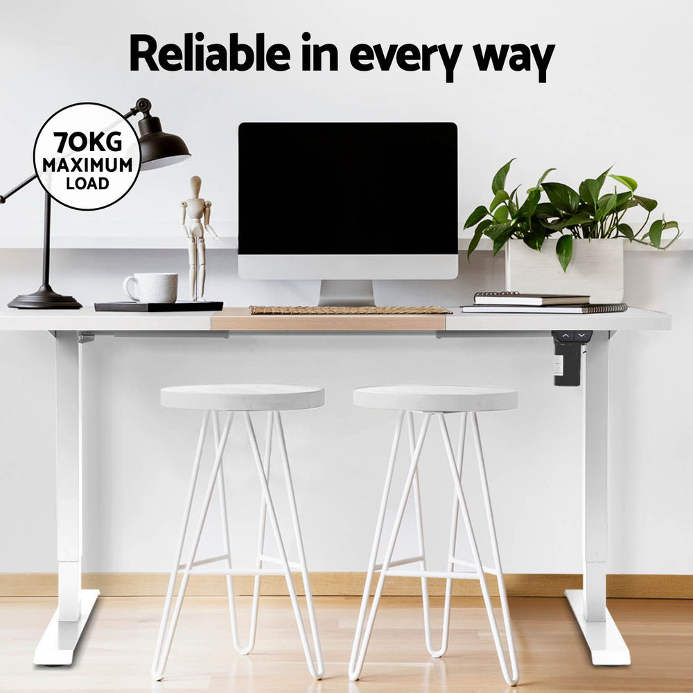 Artiss Electric Standing Desk Sit Stand Desks 140CM HASD-114G-WHDF-NWDB-140