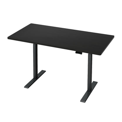Artiss Standing Desk Motorised Dual Motor Black 140CM HASD-268-BKDF-BKDB-140