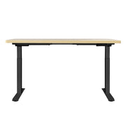Artiss Standing Desk Motorised Dual Motor White Oak 140CM HASD-268-BKDF-NTDB-140