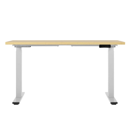 Artiss Standing Desk Motorised Dual Motor 120CM White Oak HASD-268-WHDF-NTDB-120