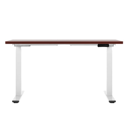 Artiss Standing Desk Motorised Dual Motor 140CM Walnut HASD-268-WHDF-WADB-140